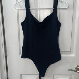 Abercrombie scalloped bodysuit